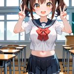 セーラー服女子